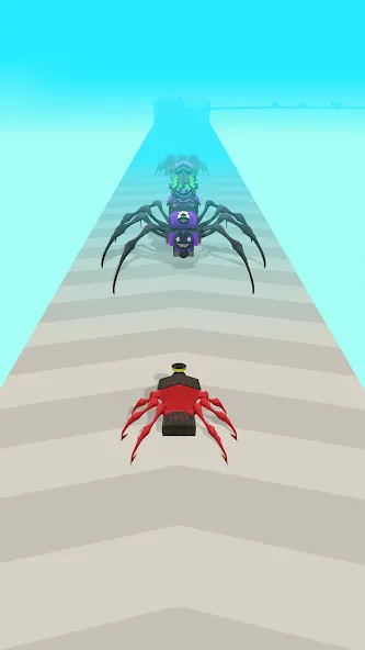 Скачать Merge Spider Train [MOD: безлимитные деньги и ресурсы] — скриншот 4