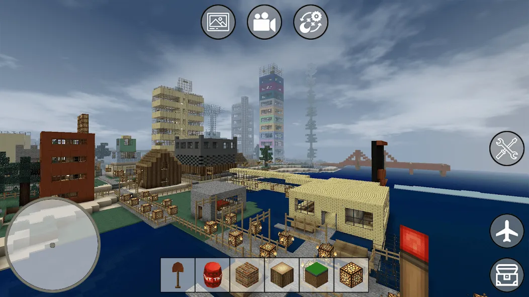 Mini Block Craft [MOD: бесконечные ресурсы и новые блоки] последняя версия — скриншот 4