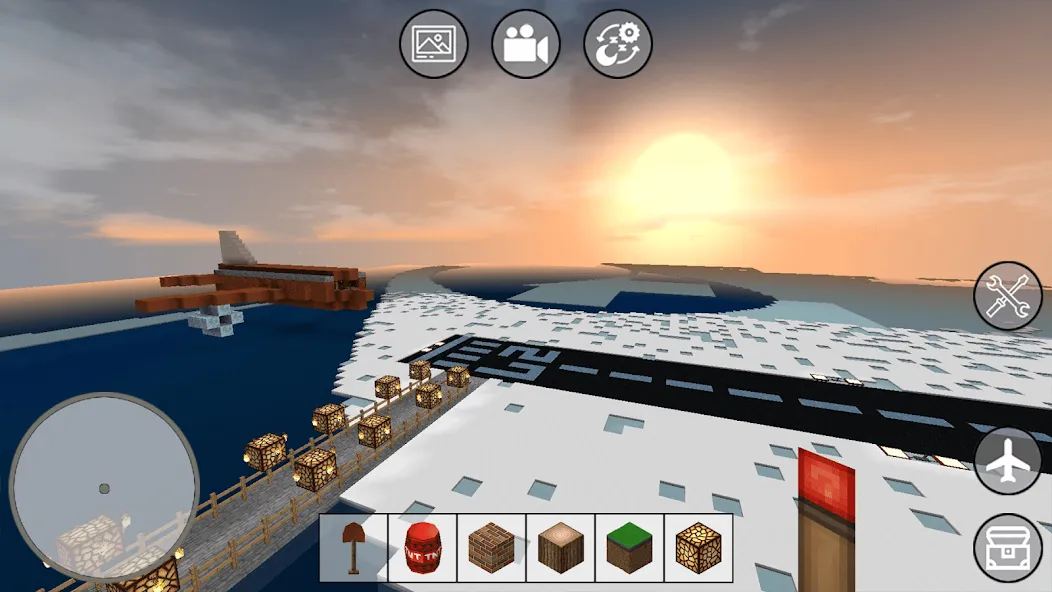 Mini Block Craft [MOD: бесконечные ресурсы и новые блоки] последняя версия — скриншот 5