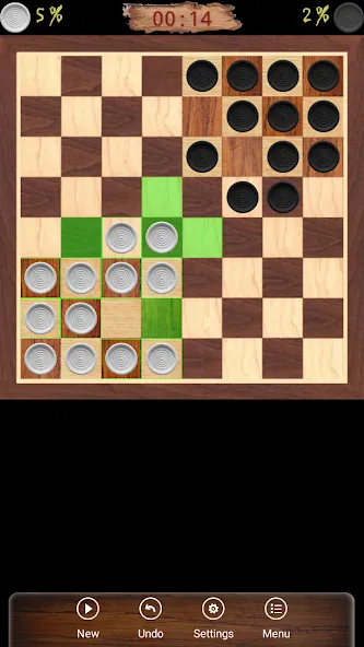 Ugolki - Checkers - Dama [MOD: открыты все режимы и доски] — Скачать бесплатно (APK) — скриншот 1