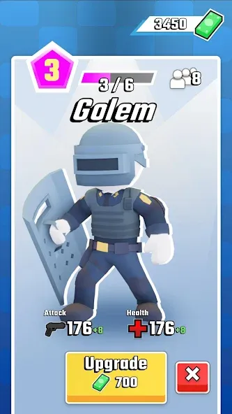 Police Raid: Heist Quest 3D [MOD: безлимитные деньги и патроны] — Скачать бесплатно (APK) — скриншот 3