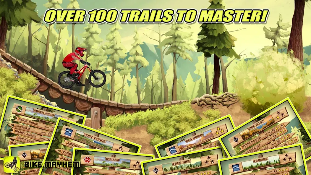Bike Mayhem Free [MOD: безлимитные деньги и все байки] (Бесплатно / APK) — скриншот 4