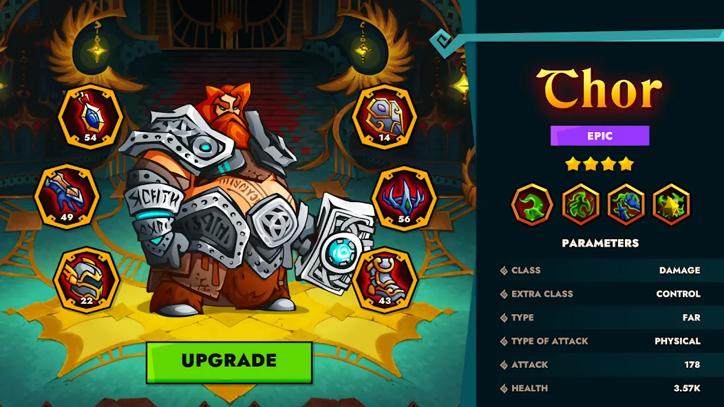 Скачать Legendlands - Legendary RPG [MOD: безлимитные ресурсы и мощное снаряжение] на телефон — скриншот 5