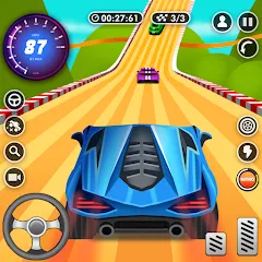 Скачать Nitro Jump - Car Racing [MOD: безлимитные деньги и топливо]