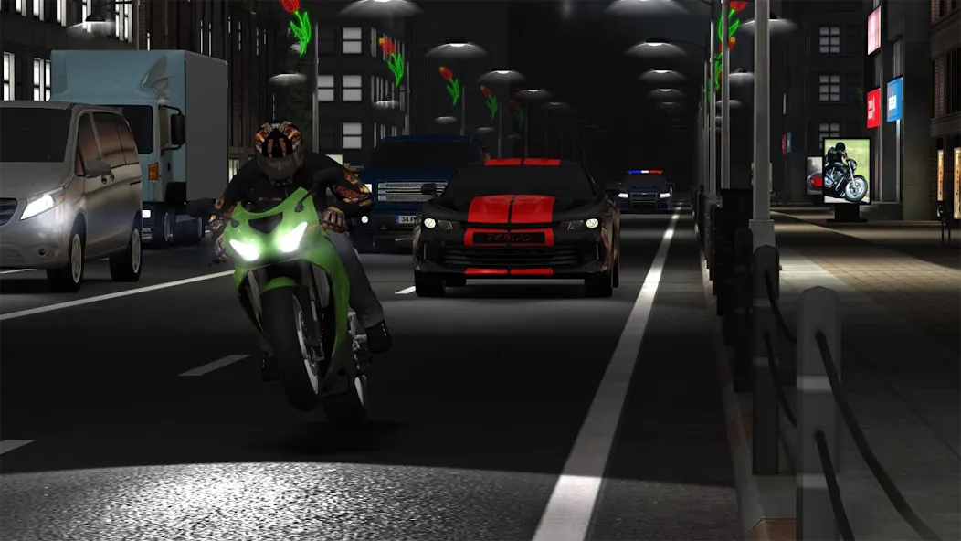 Скачать Racing Fever: Moto [MOD: безлимитные деньги и все мотоциклы открыты] на телефон — скриншот 1