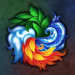 Скачать Masters of Elements－Online CCG [MOD: безлимитные ресурсы и все карты]