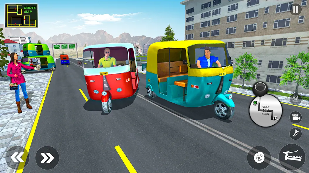 Скачать взлом Tuk Tuk Auto Rickshaw Game 3d [MOD: безлимитные деньги и топливо] — скриншот 1