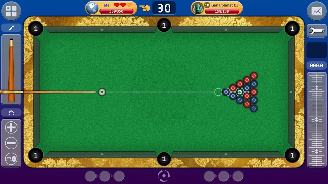Взломанная russian billiards 2024 [MOD: безлимитные монеты и открыты все столы] на Андроид — скриншот 3