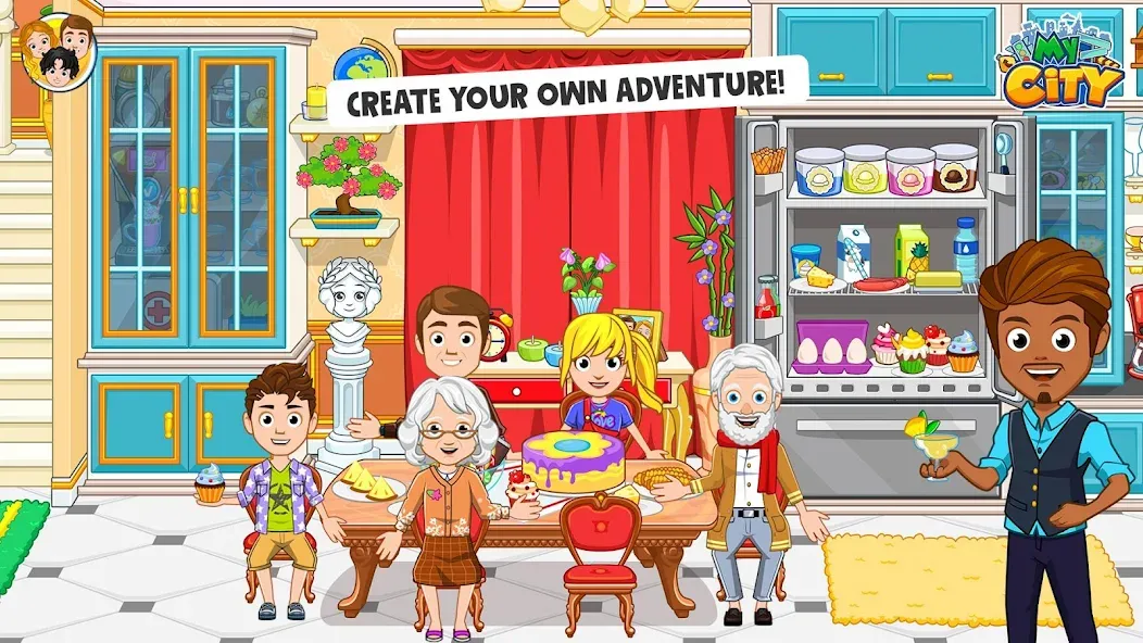 My City : Grandparents Home [MOD: открыты все комнаты и локации] последняя версия — скриншот 2