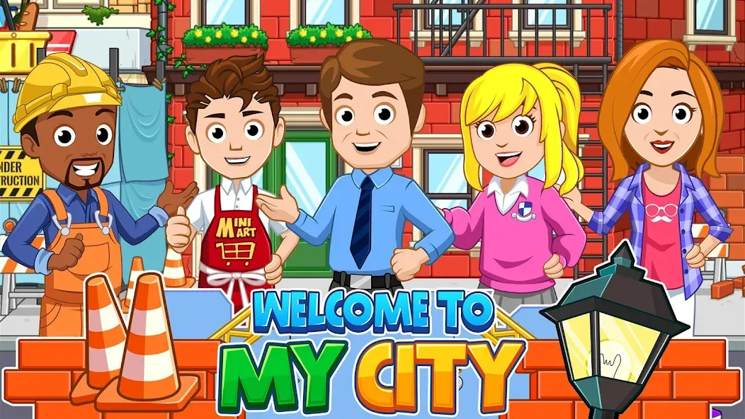 Скачать My City: Apartment Dollhouse [MOD: открыты все комнаты и персонажи] на телефон — скриншот 1