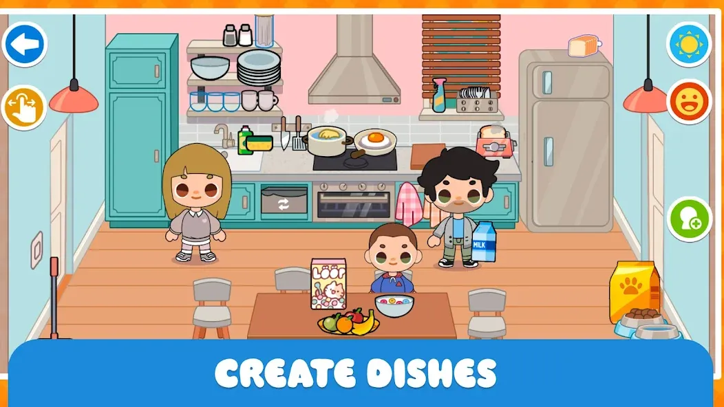 Скачать Minni Family Home - Play House [MOD: открыты все предметы и локации] на телефон — скриншот 3