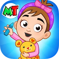 Скачать My Town : Daycare Game [MOD: безлимитные деньги и все персонажи открыты] на телефон