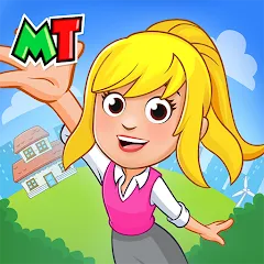 Скачать My Town World - Mega Doll City [MOD: открыты все локации и персонажи] на телефон