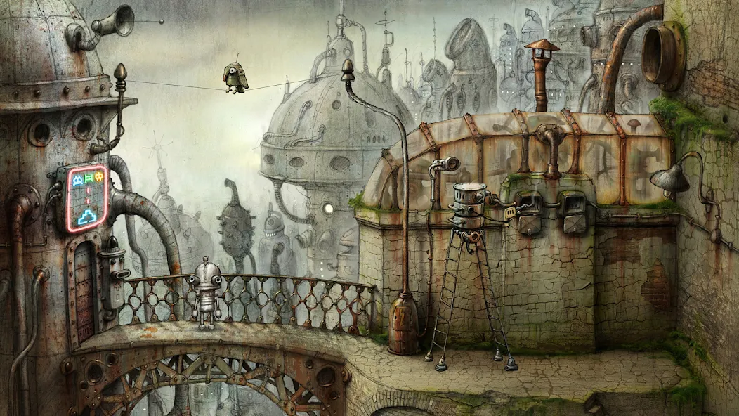 Machinarium Demo [MOD: полная демо-версия без ограничений] последняя версия — скриншот 4