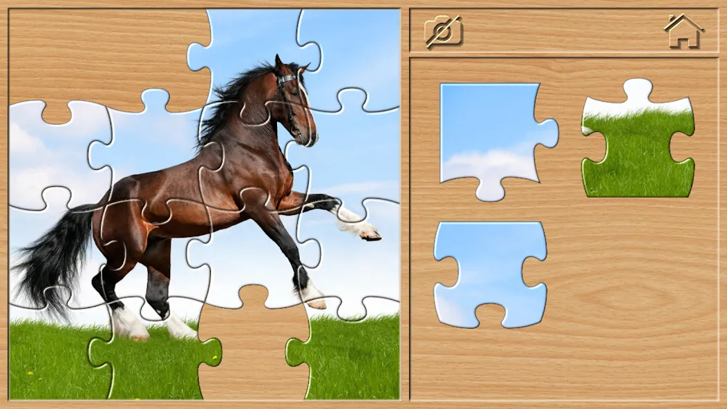 Скачать Animal Puzzles for Kids [MOD: открыты все пазлы и уровни] — скриншот 5