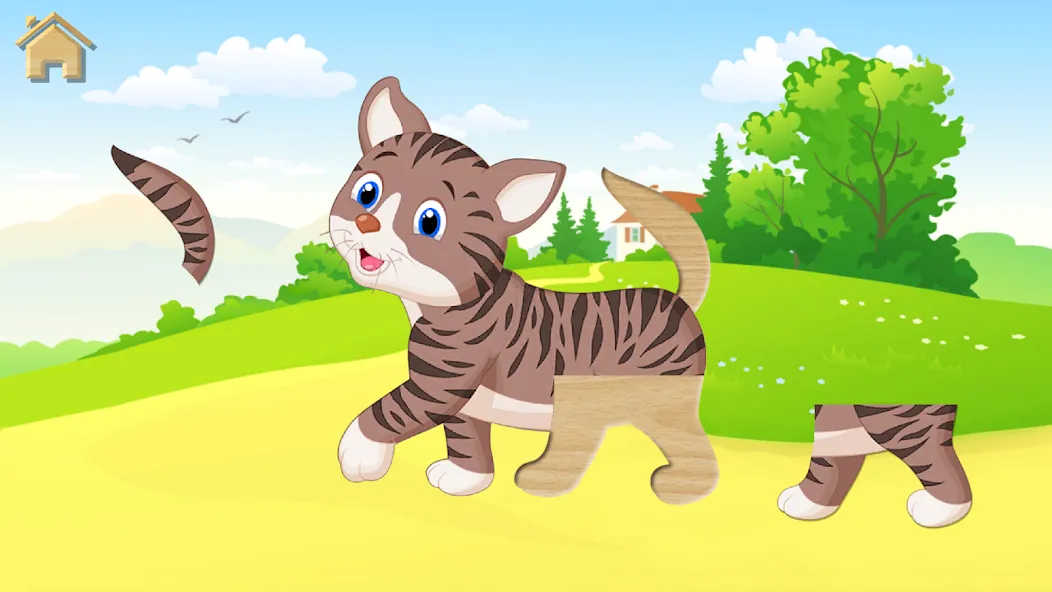 Скачать Baby Puzzles for Kids [MOD: все пазлы разблокированы] на телефон — скриншот 2