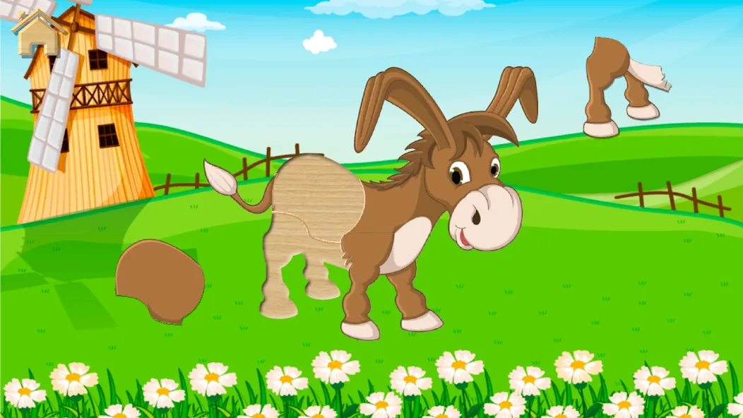 Скачать Baby Puzzles for Kids [MOD: все пазлы разблокированы] на телефон — скриншот 5