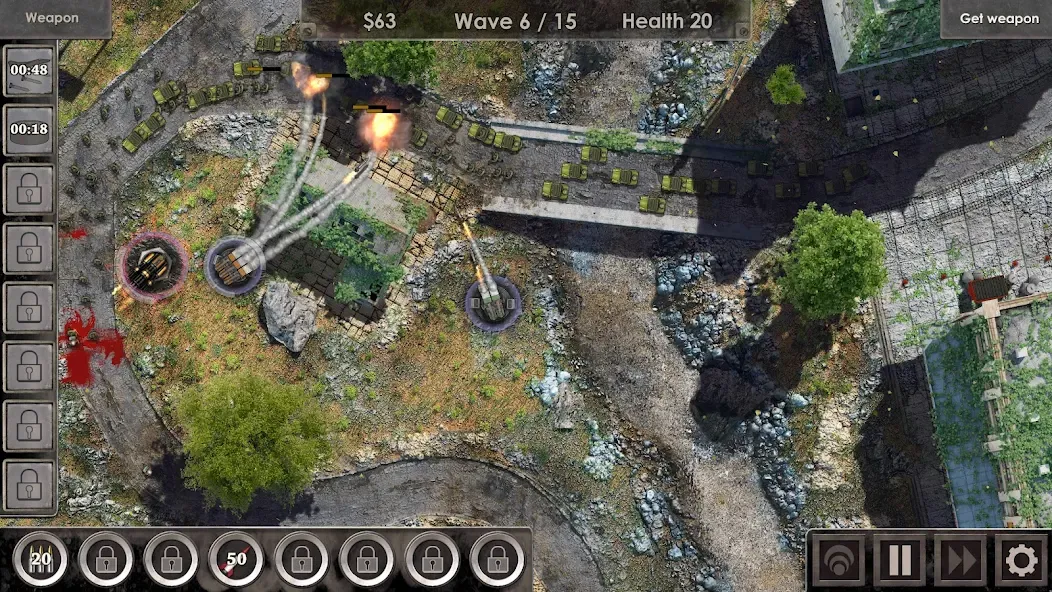 Defense Zone 3 HD [MOD: безлимитные деньги и улучшения] — Скачать бесплатно (APK) — скриншот 1