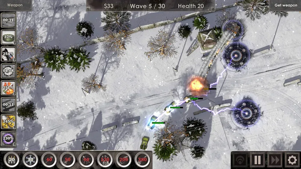 Defense Zone 3 HD [MOD: безлимитные деньги и улучшения] — Скачать бесплатно (APK) — скриншот 3
