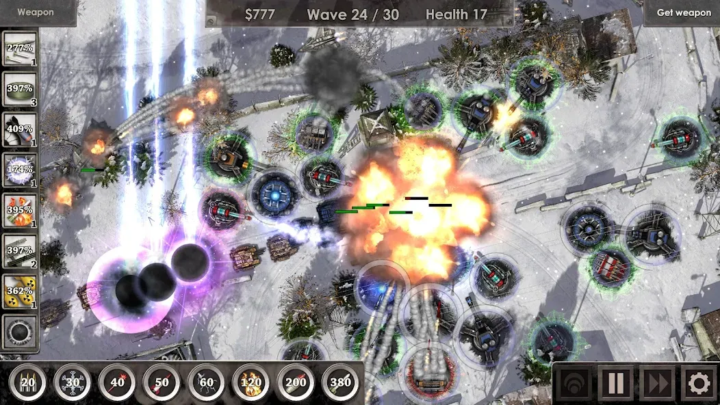 Defense Zone 3 HD [MOD: безлимитные деньги и улучшения] — Скачать бесплатно (APK) — скриншот 4