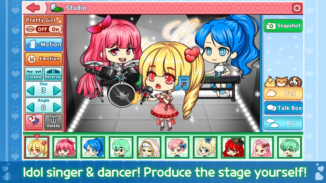 My Prettygirl Story : Dress Up [MOD: разблокированы все наряды и аксессуары] — Скачать бесплатно (APK) — скриншот 5