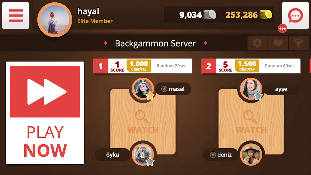 Взломанная Backgammon Online [MOD: безлимитные монеты и все функции открыты] на Андроид — скриншот 4