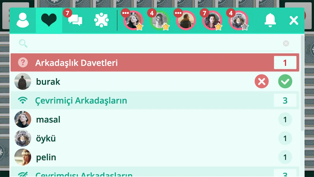 Batak Online [MOD: онлайн-режим без ограничений] — Скачать бесплатно (APK) — скриншот 5
