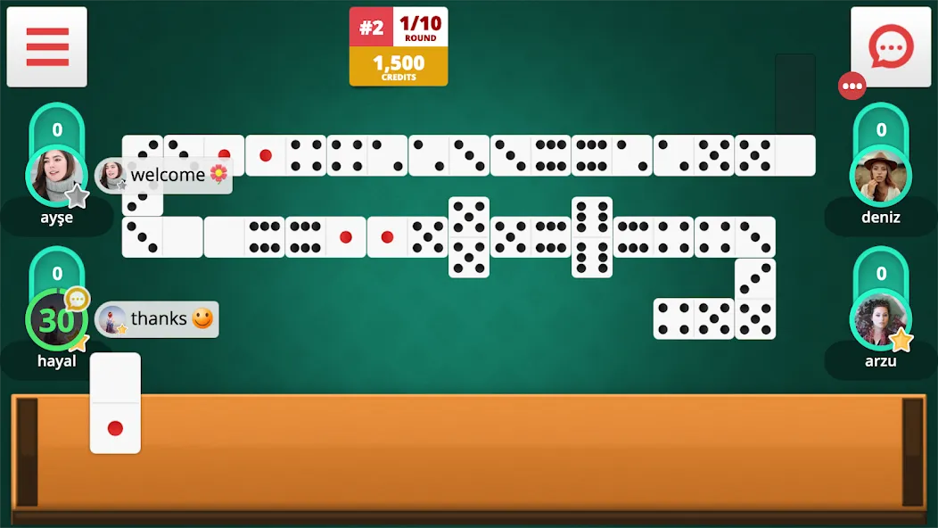 Dominoes Online [MOD: без рекламы и бесконечные подсказки] на Андроид — скриншот 2