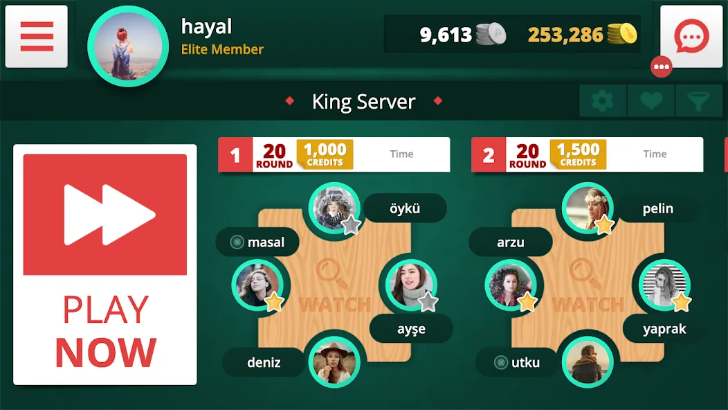Взломанная King Online [MOD: безлимитные монеты и бонусы] на Андроид — скриншот 3