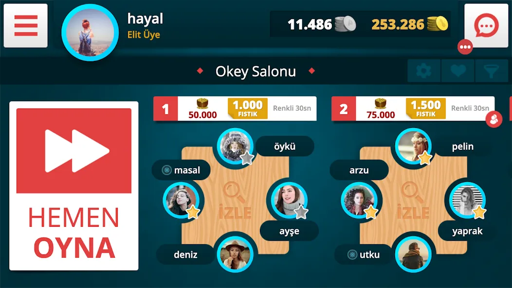 Скачать взлом Okey Online [MOD: игра без рекламы и ограничений] — скриншот 4