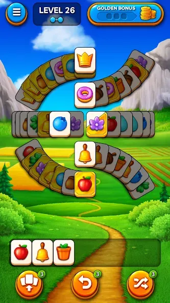 Joey's Farm - Tile Match [MOD: безлимитные подсказки и жизни] — Скачать бесплатно (APK) — скриншот 4