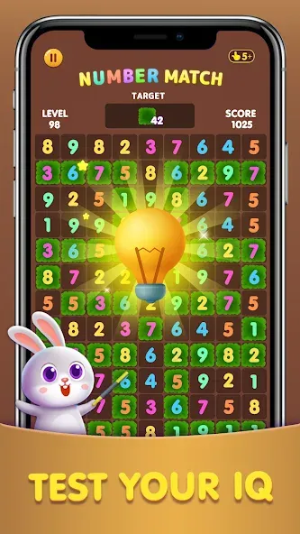 Number Match: Ten Crush Puzzle [MOD: безлимитные подсказки и отмены ходов] — Скачать бесплатно (APK) — скриншот 3