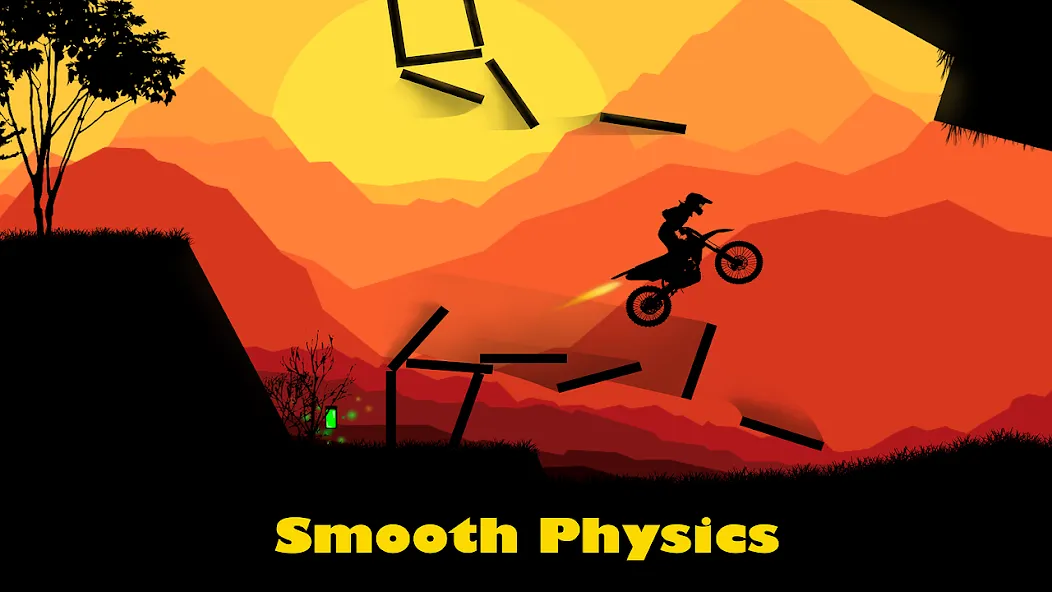 Sunset Bike Racer - Motocross [MOD: безлимитные деньги и все мотоциклы] (Бесплатно / APK) — скриншот 3