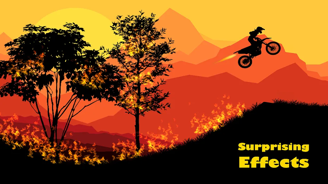 Sunset Bike Racer - Motocross [MOD: безлимитные деньги и все мотоциклы] (Бесплатно / APK) — скриншот 5