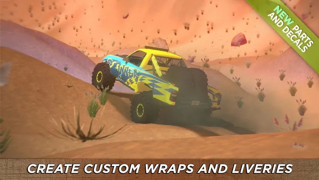 Скачать 4x4 Mania: SUV Racing [MOD: безлимитные деньги и топливо] — скриншот 4