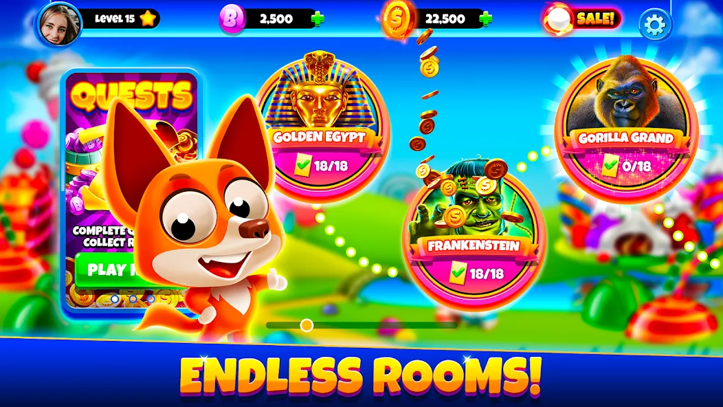 Скачать Xtreme Bingo! Slots Bingo Game [MOD: безлимитные монеты и бонусы] на телефон — скриншот 5