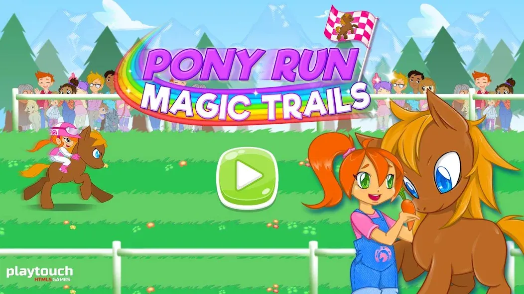 Pony Run : Magic Trails [MOD: много монет и все уровни] — Скачать бесплатно (APK) — скриншот 4