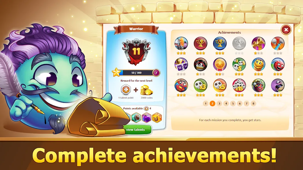 Hungry Battle: Multiplayer PVP [MOD: безлимитные ресурсы и быстрая прокачка] — Скачать бесплатно (APK) — скриншот 3