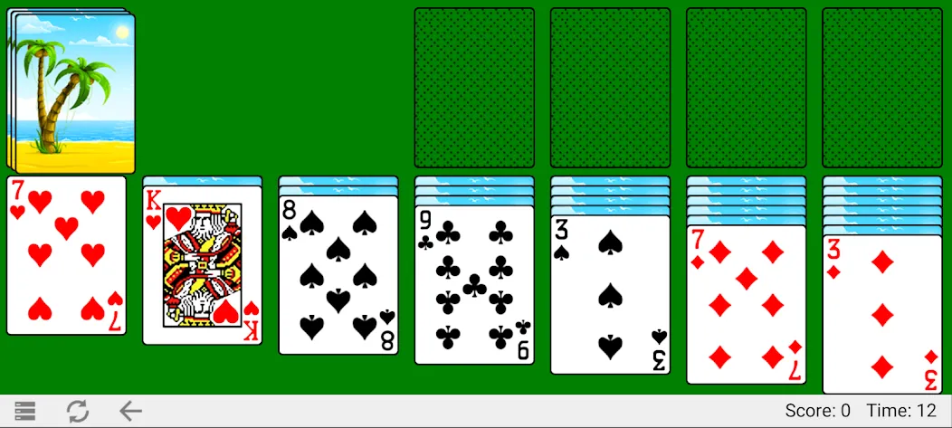 Classic Solitaire [MOD: без рекламы и открыты все темы] последняя версия — скриншот 1