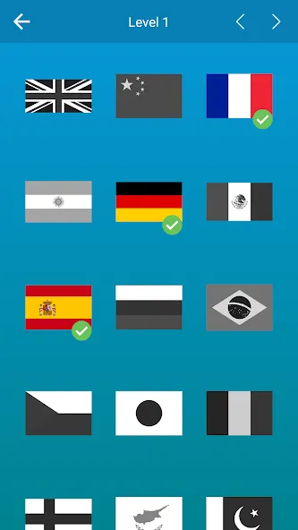 Flags of the World + Emblems: [MOD: все флаги и эмблемы открыты] на Андроид — скриншот 2