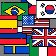 Flags of the World + Emblems: [MOD: все флаги и эмблемы открыты] на Андроид