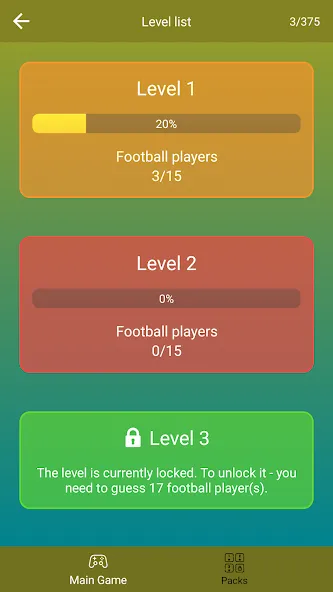Взломанная Guess the Soccer Player: Quiz [MOD: открыты все игроки и подсказки] на Андроид — скриншот 4