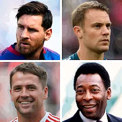 Взломанная Guess the Soccer Player: Quiz [MOD: открыты все игроки и подсказки] на Андроид
