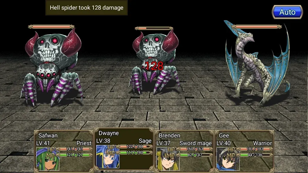 Взломанная Dungeon RPG -Abyssal Dystopia- [MOD: безлимитные ресурсы и мощное снаряжение] на Андроид — скриншот 2