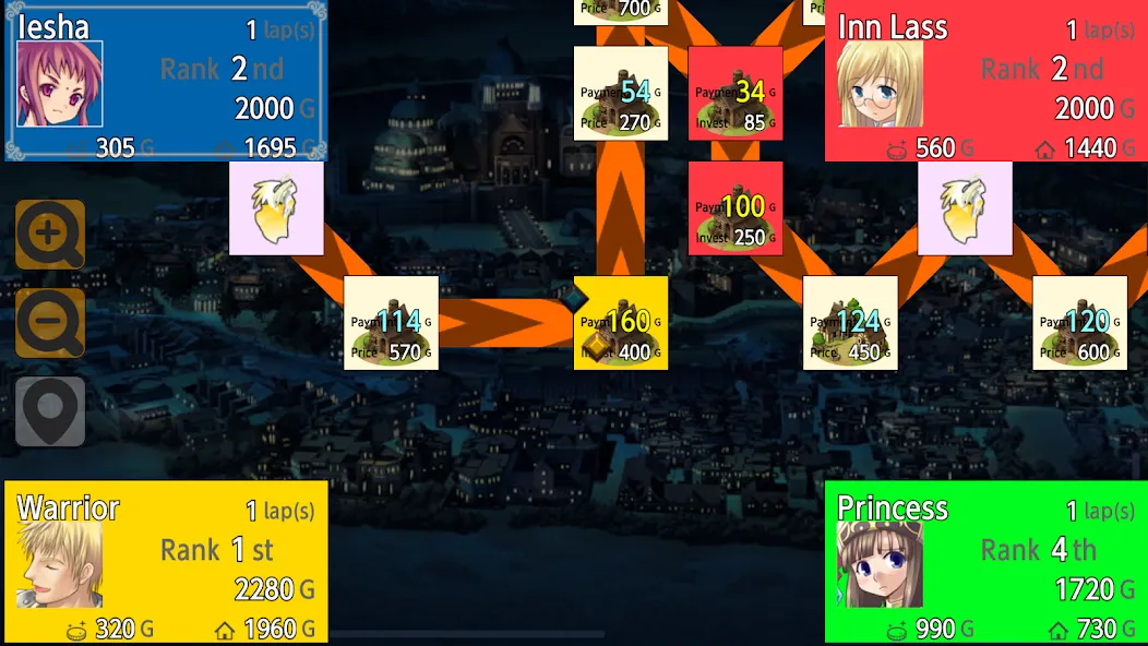 Billionaire Quest 2 [MOD: безлимитные деньги и премиум-улучшения] на Андроид — скриншот 1