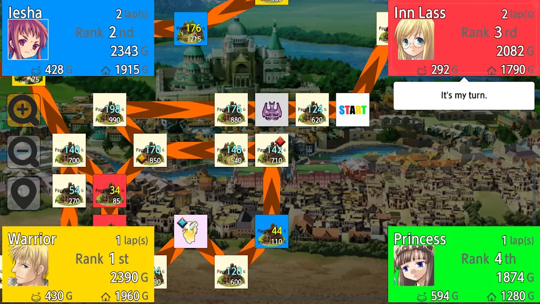 Billionaire Quest 2 [MOD: безлимитные деньги и премиум-улучшения] на Андроид — скриншот 2