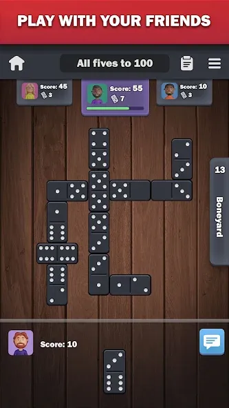 Dominoes online - play Domino! [MOD: без рекламы и все режимы] — Скачать бесплатно (APK) — скриншот 2