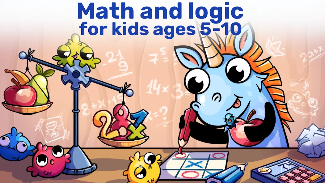 Скачать взлом Math&Logic games for kids [MOD: все уровни разблокированы] — скриншот 1