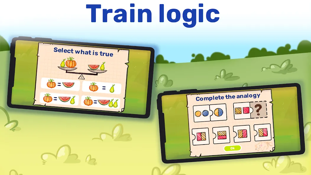 Скачать взлом Math&Logic games for kids [MOD: все уровни разблокированы] — скриншот 3