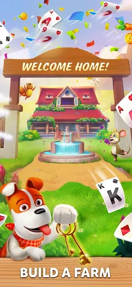 Скачать взлом Solitaire Grand Harvest [MOD: безлимитные монеты и бонусы] — скриншот 2